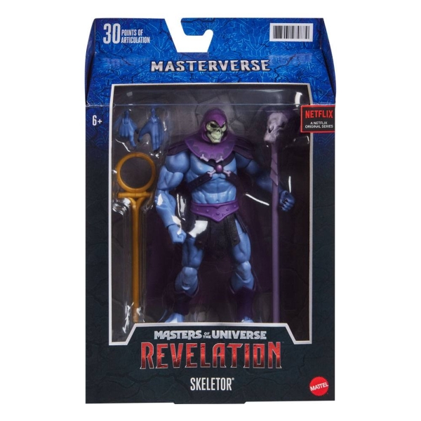 Artikelname Masters of the Universe Revelation Masterverse Actionfigur 2021 Skeletor 18 cm von Mattel